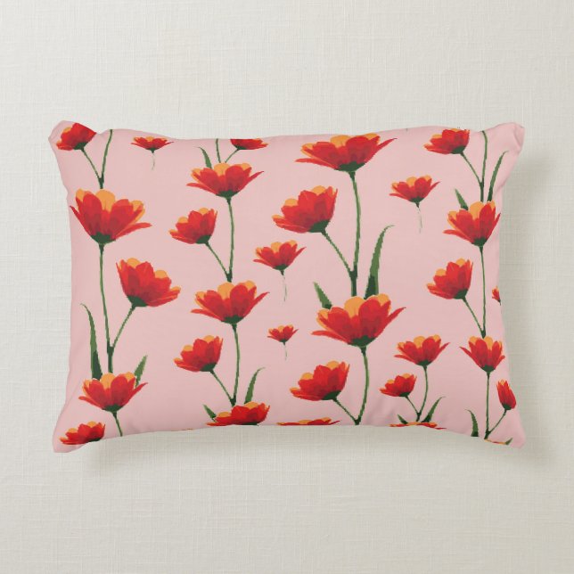 Cojín Decorativo Amapolas Dawnfire (Anverso)
