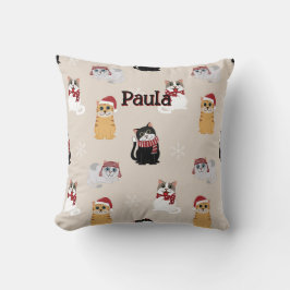 Cojín Decorativo Amar a mis gatos