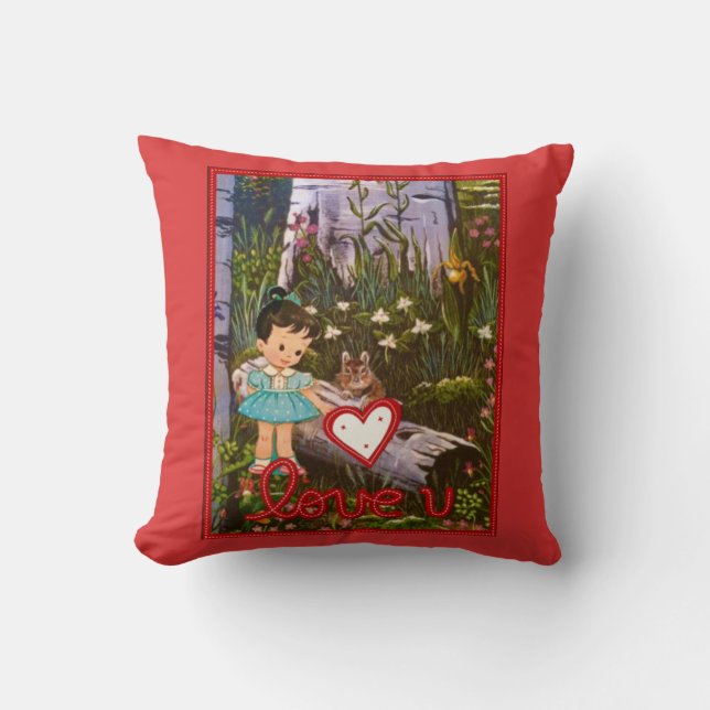 Cojín Decorativo Amar a Valentine Pillow (Anverso)