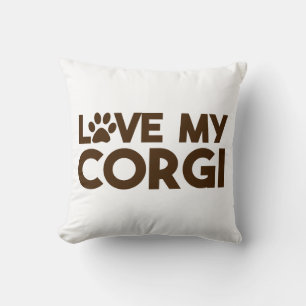 COJÍN DECORATIVO AMAR MI PAPEL CORGI