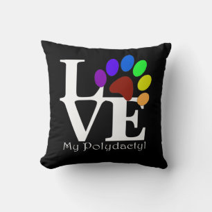 Cojín Decorativo AMAR mi polidáctilo