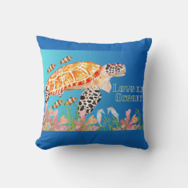 Cojín Decorativo Amar nuestros océanos