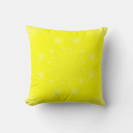 Cojín Decorativo Amarillo Brillante