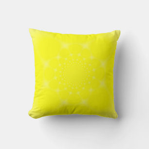 Cojín Decorativo Amarillo Brillante