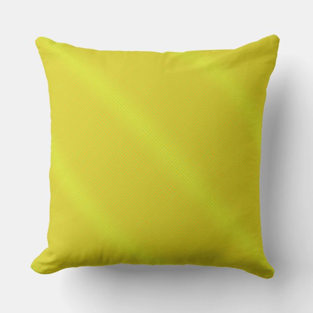 Cojín Decorativo Amarillo de Carnaby y Chartreuse (Anverso)