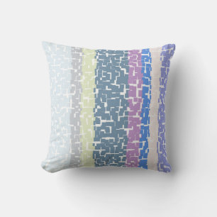 Cojín Decorativo Amarillo/Gris/Beige/Rosa/Púrpura/Azul Multicolor