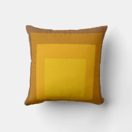 Cojín Decorativo amarillo marrón