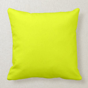 Cojín Decorativo Amarillo neón