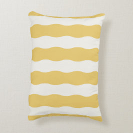 Cojín Decorativo Amarillo y blanco Acogedor