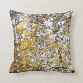 Cojín Decorativo Amarillo y gris