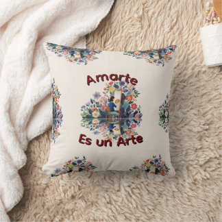 Cojín Decorativo Amarte es un Arte