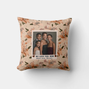 Cojín Decorativo Amaryllis Mejor Mamá Siempre Regalo de inauguració