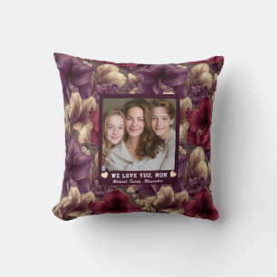 Cojín Decorativo Amaryllis Orgullosa Mamá Decoración Habitación de