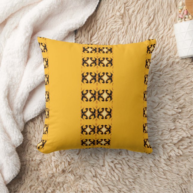 Cojín Decorativo Ámbar Dorado (Manta)