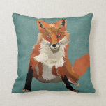 Cojín Decorativo Amber Fox Pillow<br><div class="desc">Diseño de Nicole King ©2014</div>