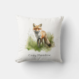 Cojín Decorativo Amber Gaze: personalizado de Meadow Fox