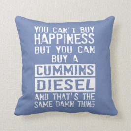 Cojín Decorativo ¿Ame su camión diesel?