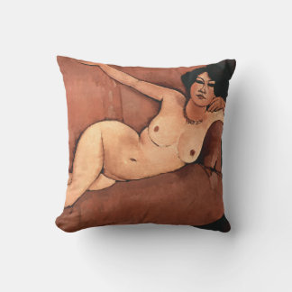 Cojín Decorativo Amedeo Modigliani Mujer En Un Sofá