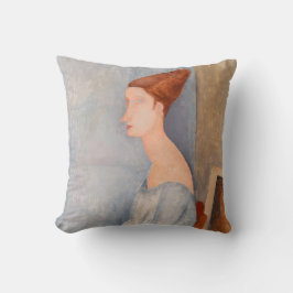 Cojín Decorativo Amedeo Modigliani - Retrato Jeanne Hebuterne #3