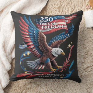Cojín Decorativo América 250 Años de Libertad 1776-2026