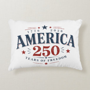Cojín Decorativo América EE. UU. 250º, 250 años de libertad