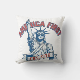 Cojín Decorativo AMERICA FIRST - Est. 1776