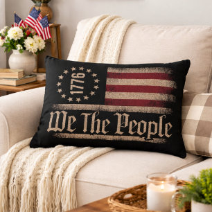 Cojín Decorativo América Nosotros el Pueblo 1776 