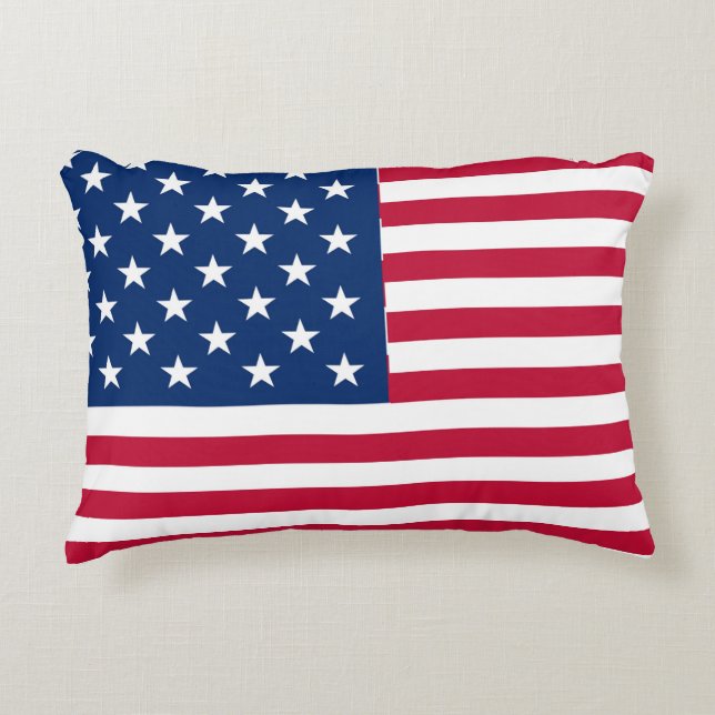 Cojín Decorativo American Flag Pride Design-76353 (Anverso)