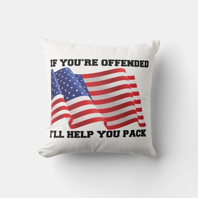 Cojín Decorativo American patriot  (Anverso)