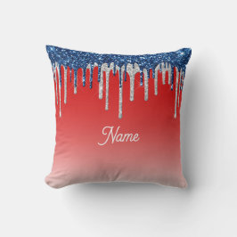 Cojín Decorativo Americana Glitter Drip 