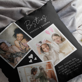 Cojín Decorativo Amiga Personalizada 3 Fotos