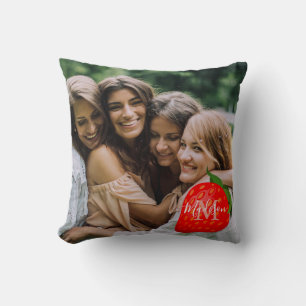 Cojín Decorativo Amigas Foto Verano Simple