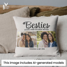 Amigas Personalizadas 2 Fotos Entonces Ahora Mejor