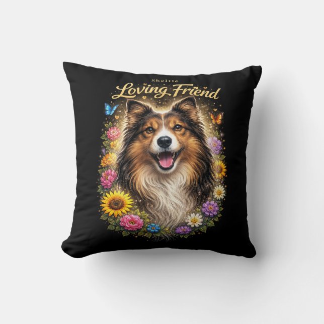 Cojín Decorativo Amigo Cariñoso (Anverso)