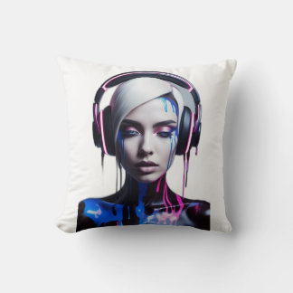 Cojín Decorativo Amigos del arte pop: Música y carcajadas