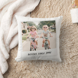 Cojín Decorativo Amigos Divertidos Retro Mejores Amigas Foto Person