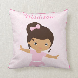 Cojín Decorativo Amigos dulces de la bailarina personalizados
