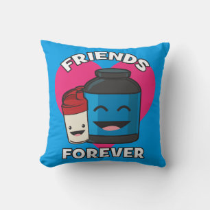 Cojín Decorativo Amigos entrenadores para siempre - Gimnasio gracio