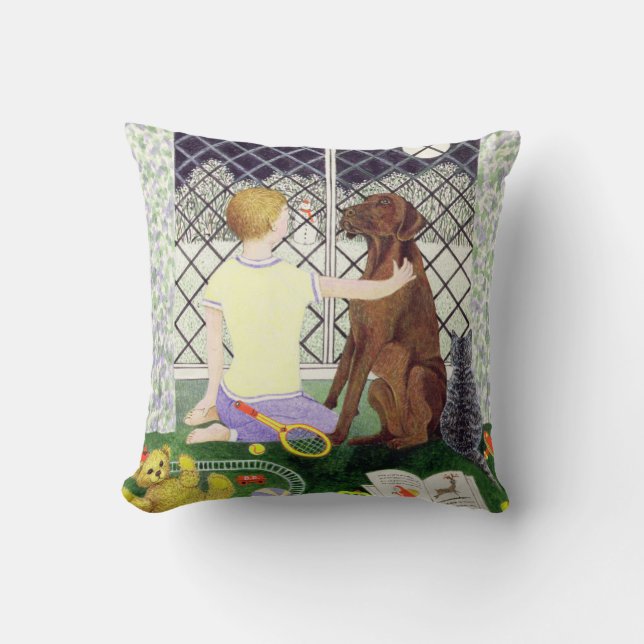 Cojín Decorativo Amigos para siempre (Anverso)