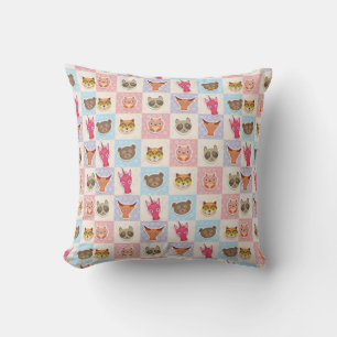 Cojín Decorativo Amigos Peludos Lindos