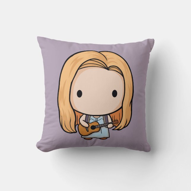 Cojín Decorativo AMIGOS™ | Phoebe Chibi (Anverso)