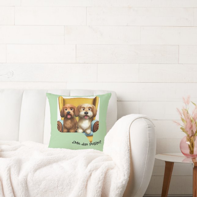 Cojín Decorativo “Amiguitos Peludos” (Sofá)