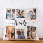 Cojín Decorativo Amistad amigos 6 Collage de fotos Keepsake Gift<br><div class="desc">Celebra la esencia de la amistad con el Cojín decorativo Amistad Amigos 6 Collage de fotos Keepsake Gift. Personalizado con un hermoso collage de seis preciadas fotos, captura los momentos especiales compartidos con tus amigos más cercanos. Esta almohada, elaborada con materiales de alta calidad, aporta un toque elegante y sentimental...</div>