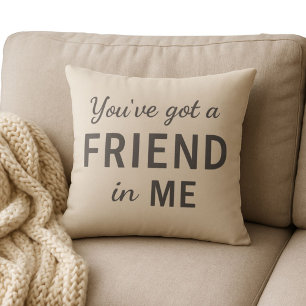 Cojín Decorativo Amistad Contigo en Mí
