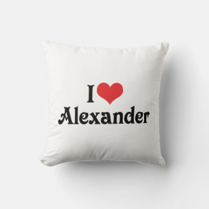 Cojín Decorativo Amo a Alexander