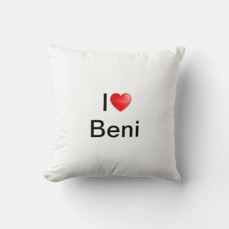 Cojín Decorativo Amo a Beni