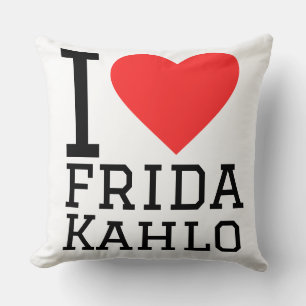 Cojín Decorativo Amo a Frida Kahlo