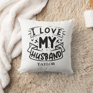 Cojín Decorativo Amo a mi esposo