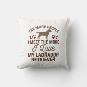 Cojín Decorativo Amo a mi labrador retriever