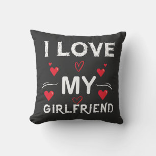 Cojín Decorativo Amo A Mi Novia-Día de San Valentín-Romántica-Funda